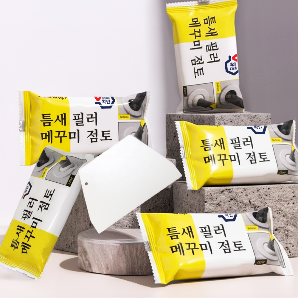 [방수가능] 얼띵스 틈새 메꾸미 점토 보수용 퍼티 홈빠데 (헤라 포함) 5개입 제품 이미지