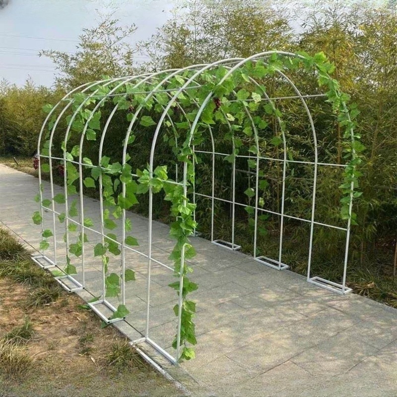 비닐하우스뼈대 농업용 파이프 연결 봉 부속 프레임 활대 지지대 조립식 농막 철제 자재 텃밭 - 상품 이미지