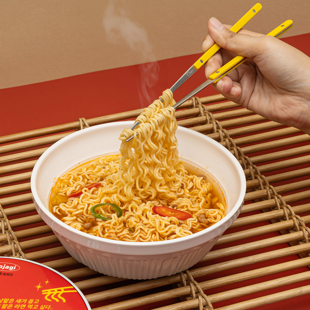 큰라면 국산 도자기 컵라면 1인 그릇세트 면기+찬기2종 육개장 집들이