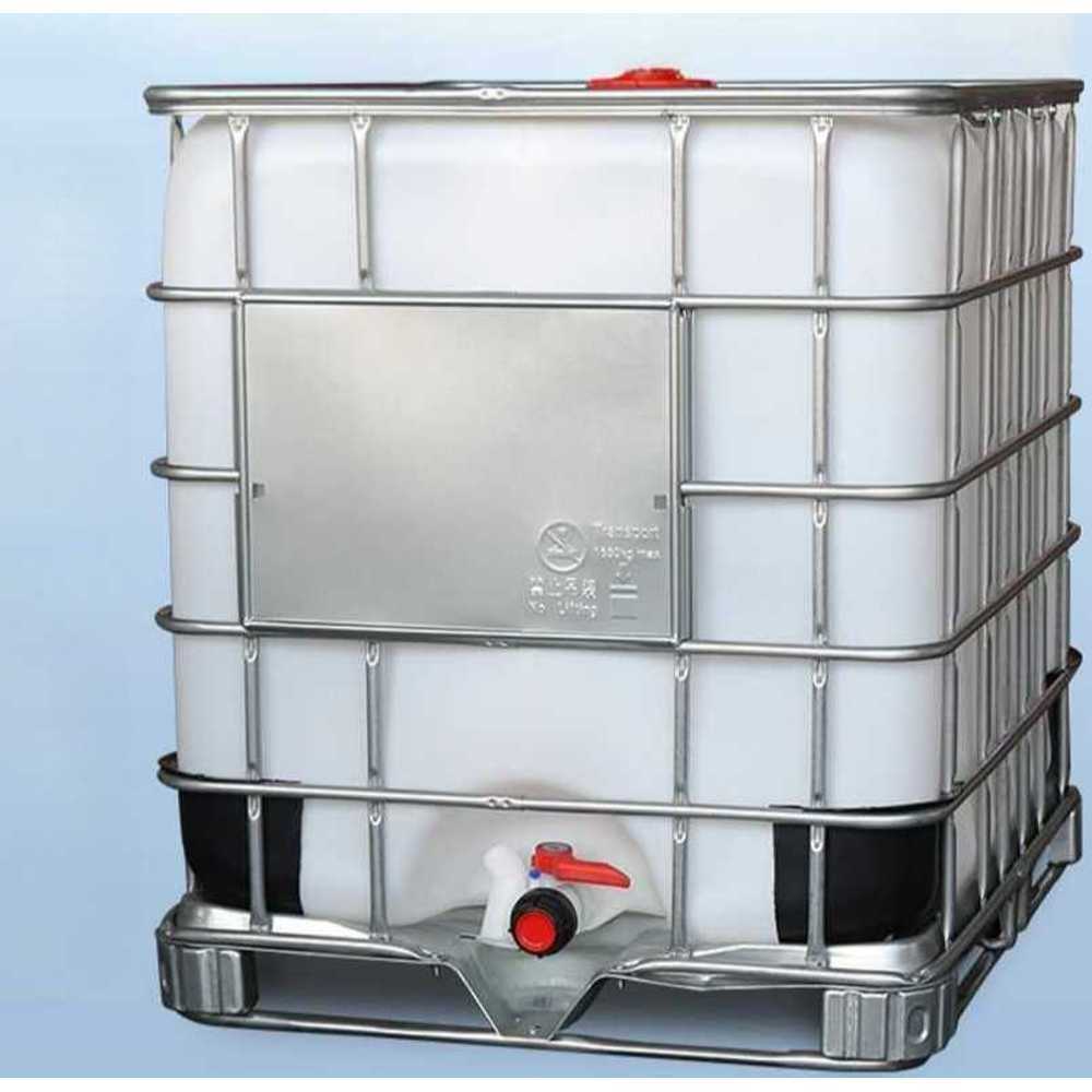 화학 공정용 IBC 탱크 고내구 대용량 액체 저장 용기 500L 화이트(밸브없음) - 상세 이미지 4