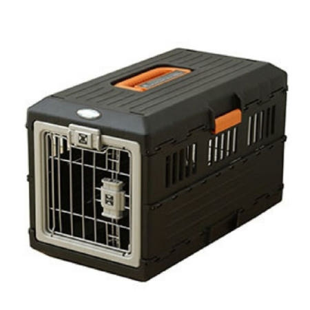 고급형 개 케이지 대형 접이식 켄넬 블랙 FC-670