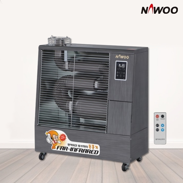 국산 소형돈풍기 카페 야외 테라스난로 등유 원적외선히터 25평형