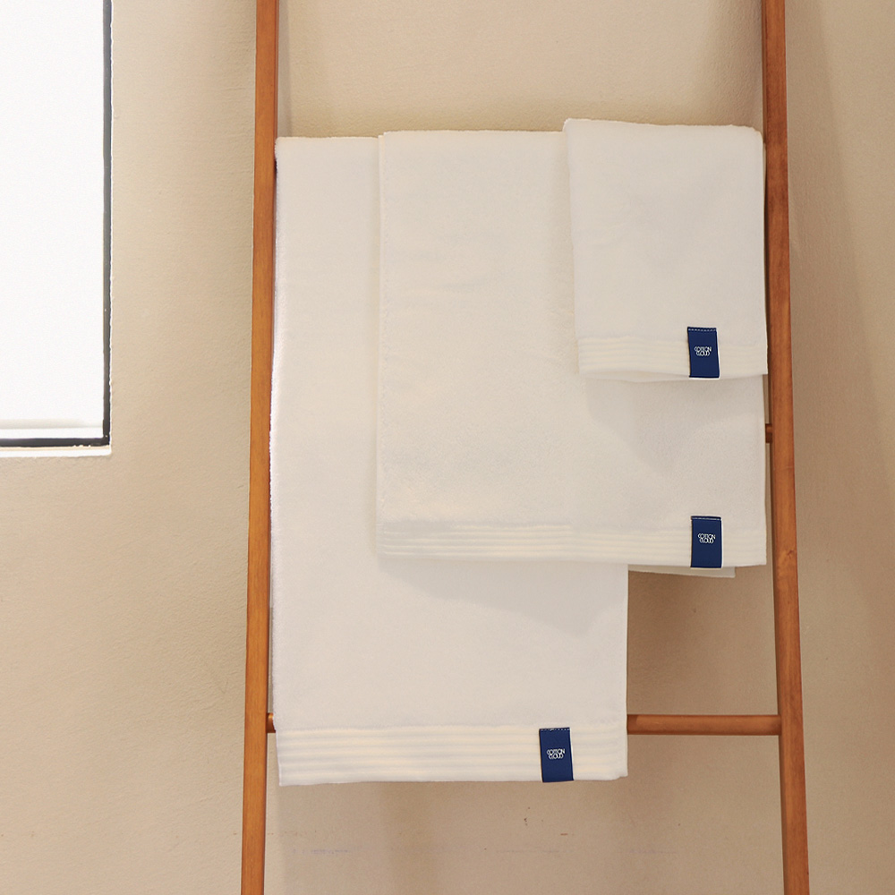 [럭키딜]코튼클라우드 먼지없는 수피마 호텔 수건 고중량 테누아 타월 200g, 모스그린, 5장