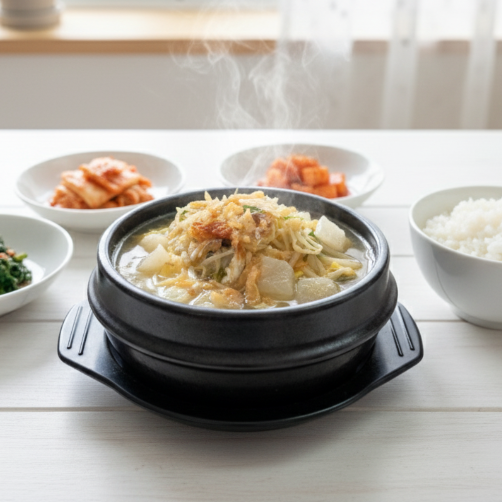 콩나물 황태해장국 밀키트 간편식 국 요리 국물 음식 가정 집밥 캠핑 200g, 5개 - 상세 이미지 3