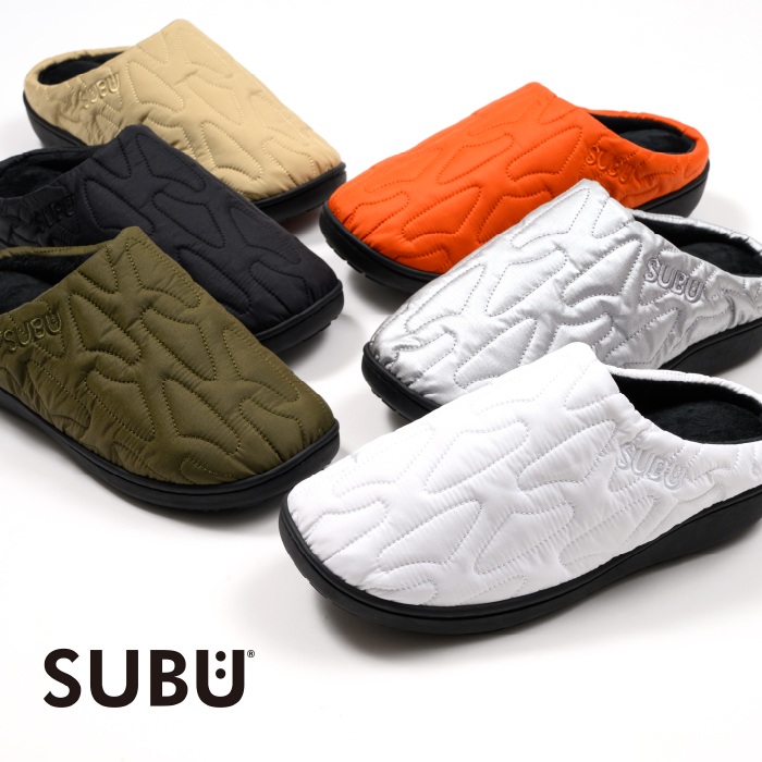 스부 SUBU 오리지널스 아웃라인 방한 샌들 패딩 슬리퍼 2(260~275) 베이지 - 상품 이미지