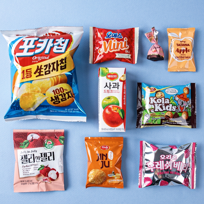더하모니 ONLY 크리스마스 산타가방 선물꾸러미 간식꾸러미 과자선물세트 단체행사 구디백 - 상세 이미지 5