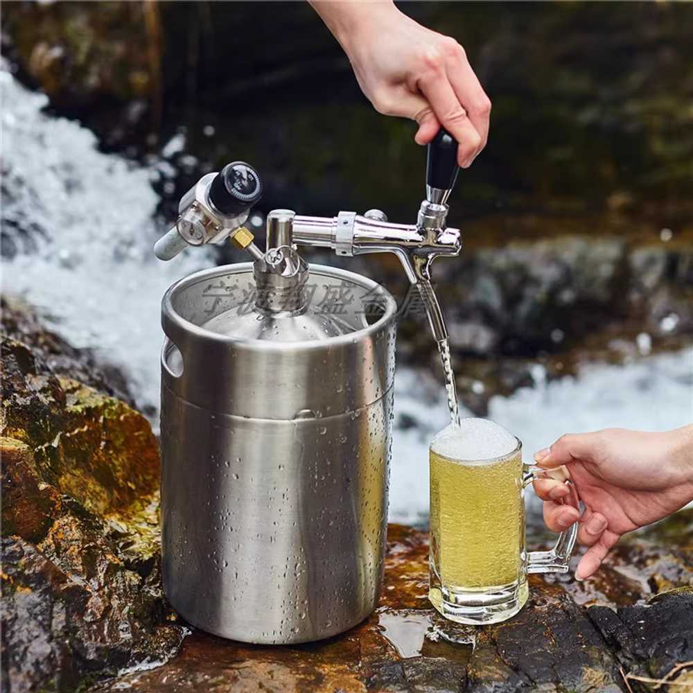 맥주 디스펜서 업소용 생맥주 기계 휘릭 뷔페 홈브루 2L - 상세 이미지 2