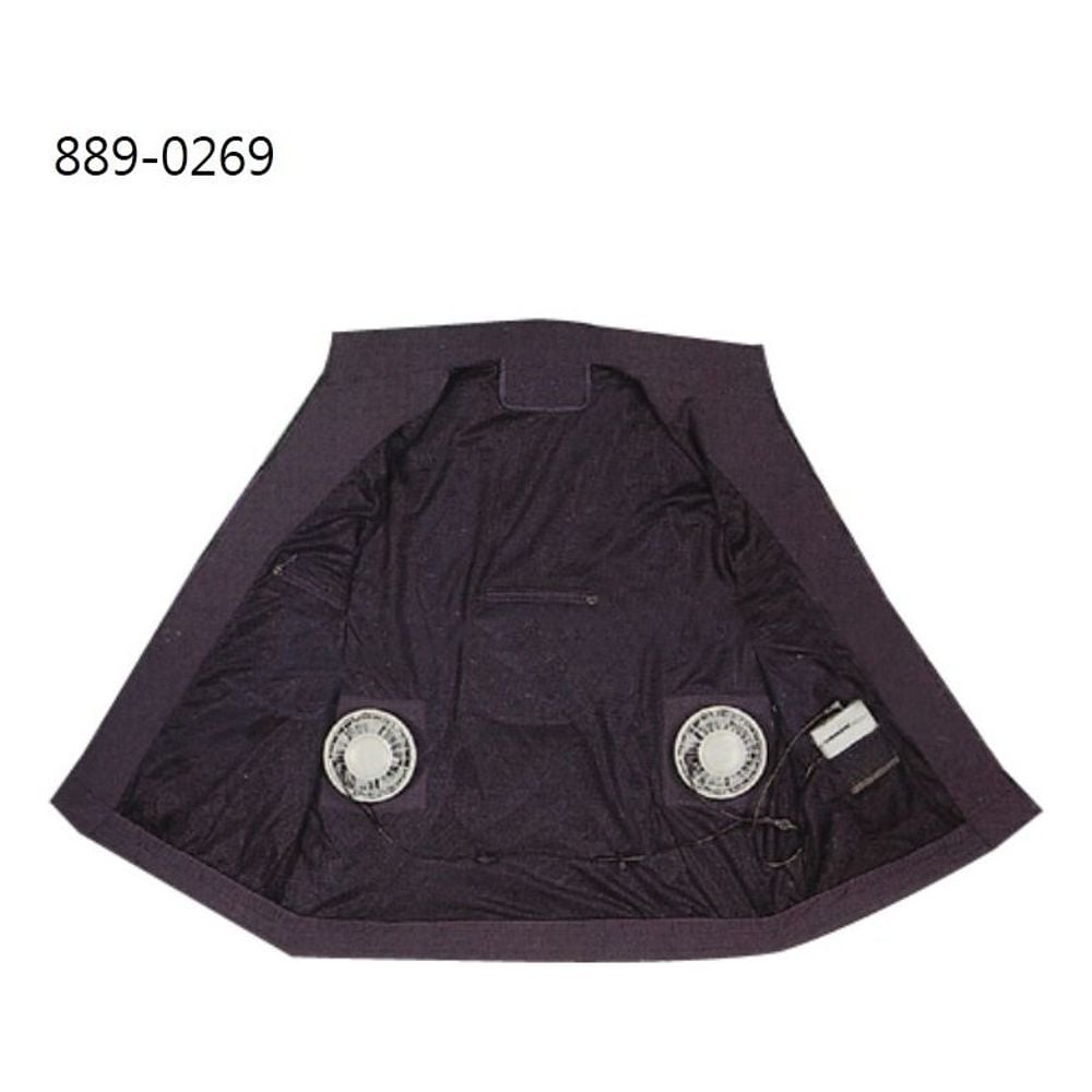 아이스뱅크 냉풍조끼(L) A형 곤색 889-0269 - 메인 이미지