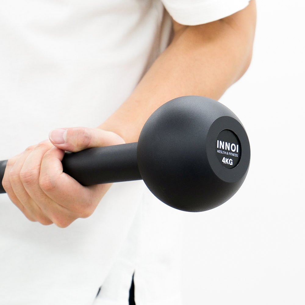 이노이 메이스벨 스틸 스윙 360 고대운동 가다 전신 근력운동 어깨안정화 클럽벨 2KG - 상세 이미지 4