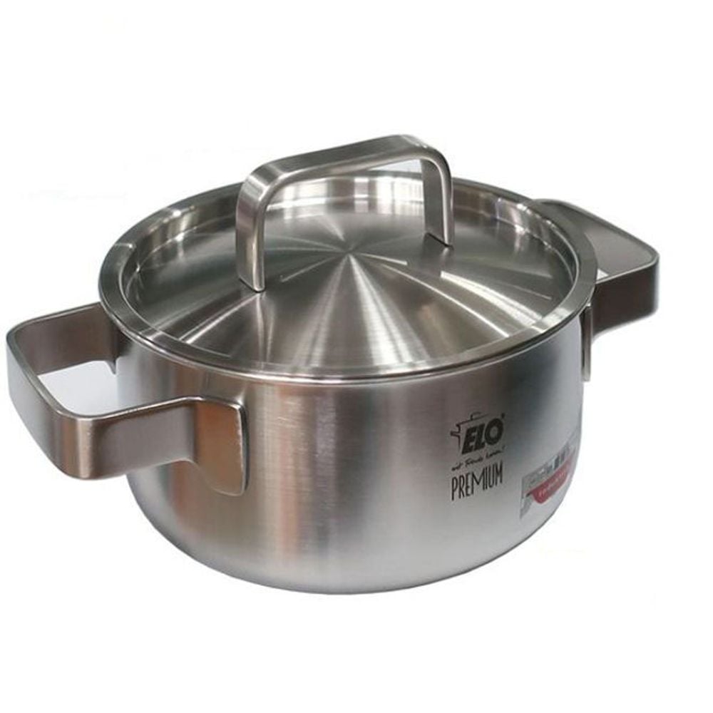 ELO 인덕션 양수 냄비 찌개 라면 냄비 스텐 18cm - 메인 이미지