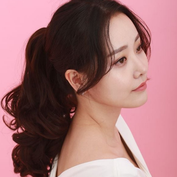 내추럴 포니테일 가발 웨이브 집게 핀 가발 데일리 혼합 볼륨 - 상품 이미지