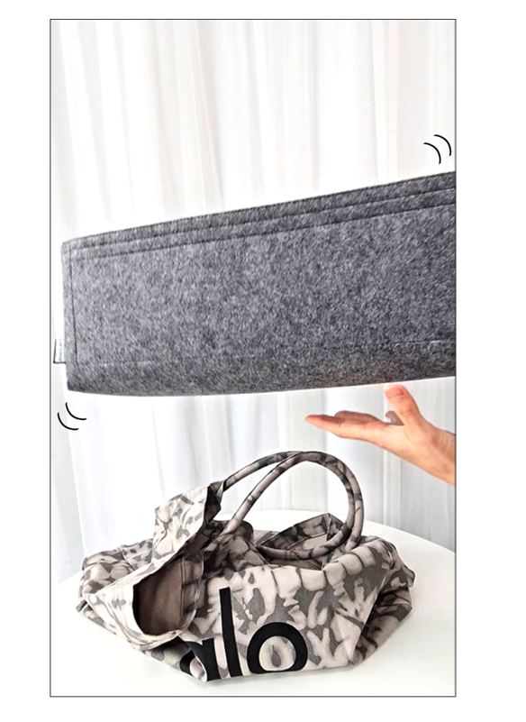 블링앤쥬 알로 호환 이너백 지퍼형 에코백