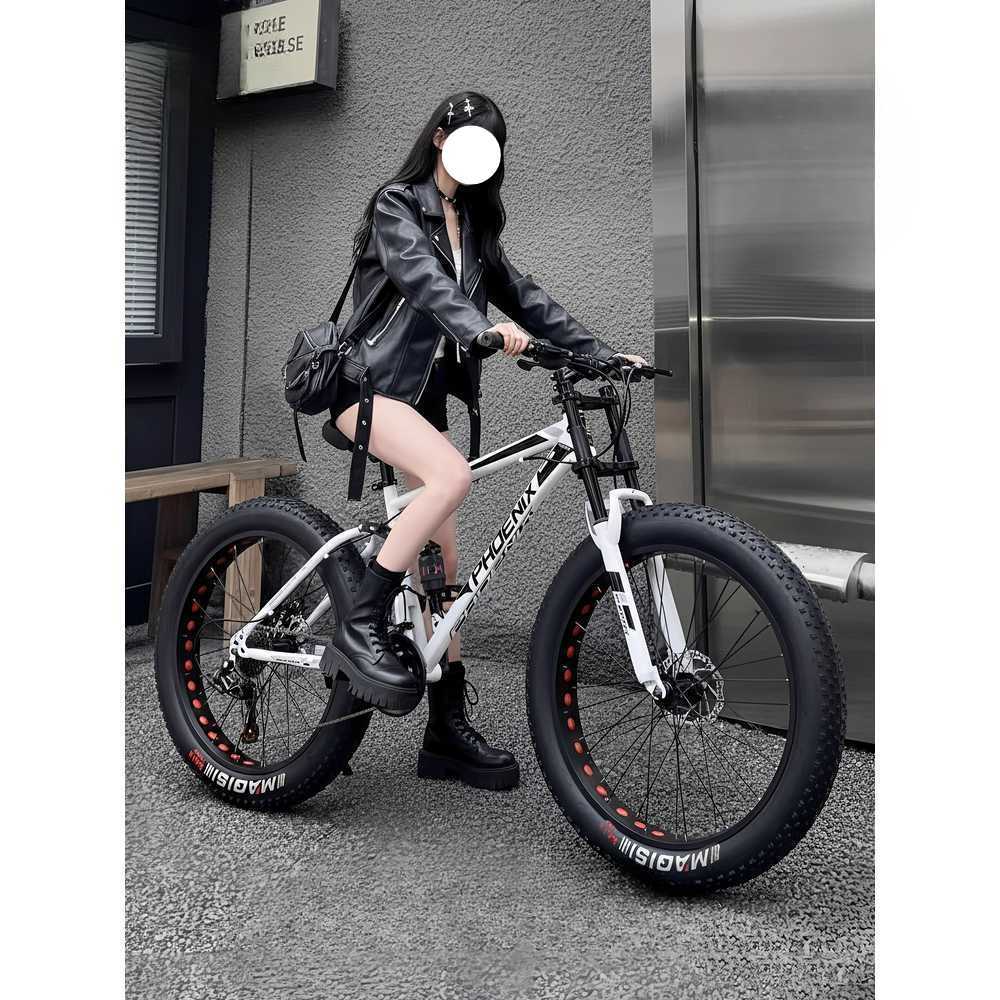오프로드 광폭 MTB 산악 주행 안정 성능 강화 스포츠 24인치 그레이 - 상세 이미지 2