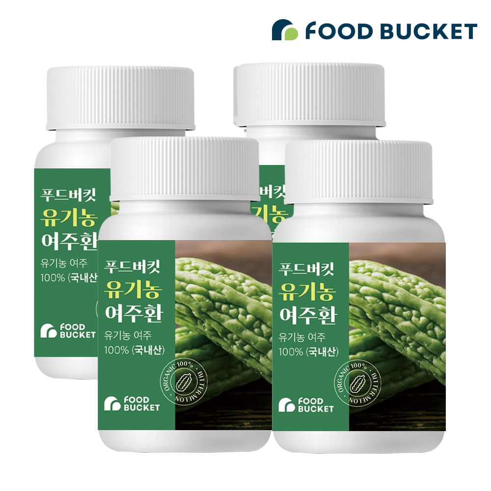 푸드버킷 국산 유기농여주100% 유기농여주환 100g, 4개 - 상품 이미지