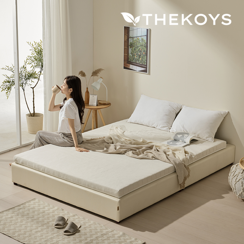 천연라텍스 매트리스 바닥 침대 매트리스 싱글 라텍스 수면 매트 매트릭스 소프트 5cm 제품 이미지