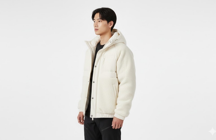 밀레 아웃도어 남성 겨울 프리미엄 듀폰 소로나 빈티지 패딩 점퍼 - 상세 이미지 2