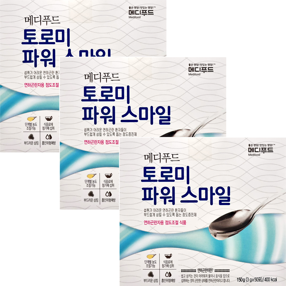 메디푸드 토로미 파워스마일 3g 50포, 3개 - 상품 이미지