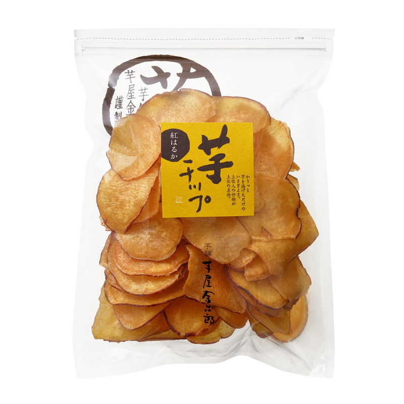 이모야킨지로 베니 하루카 고구마칩 120g - 하카타몰