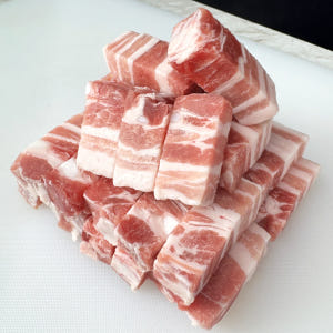 바라던 적당한 지방 한입 삼겹살 냉동 수입 컷팅삼겹 500g 맛있게 먹은 솔직 후기 - 상품 이미지 3