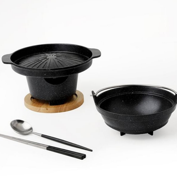 혼밥 1인 화로 가정용 미니 화로 세트 그릴 불판