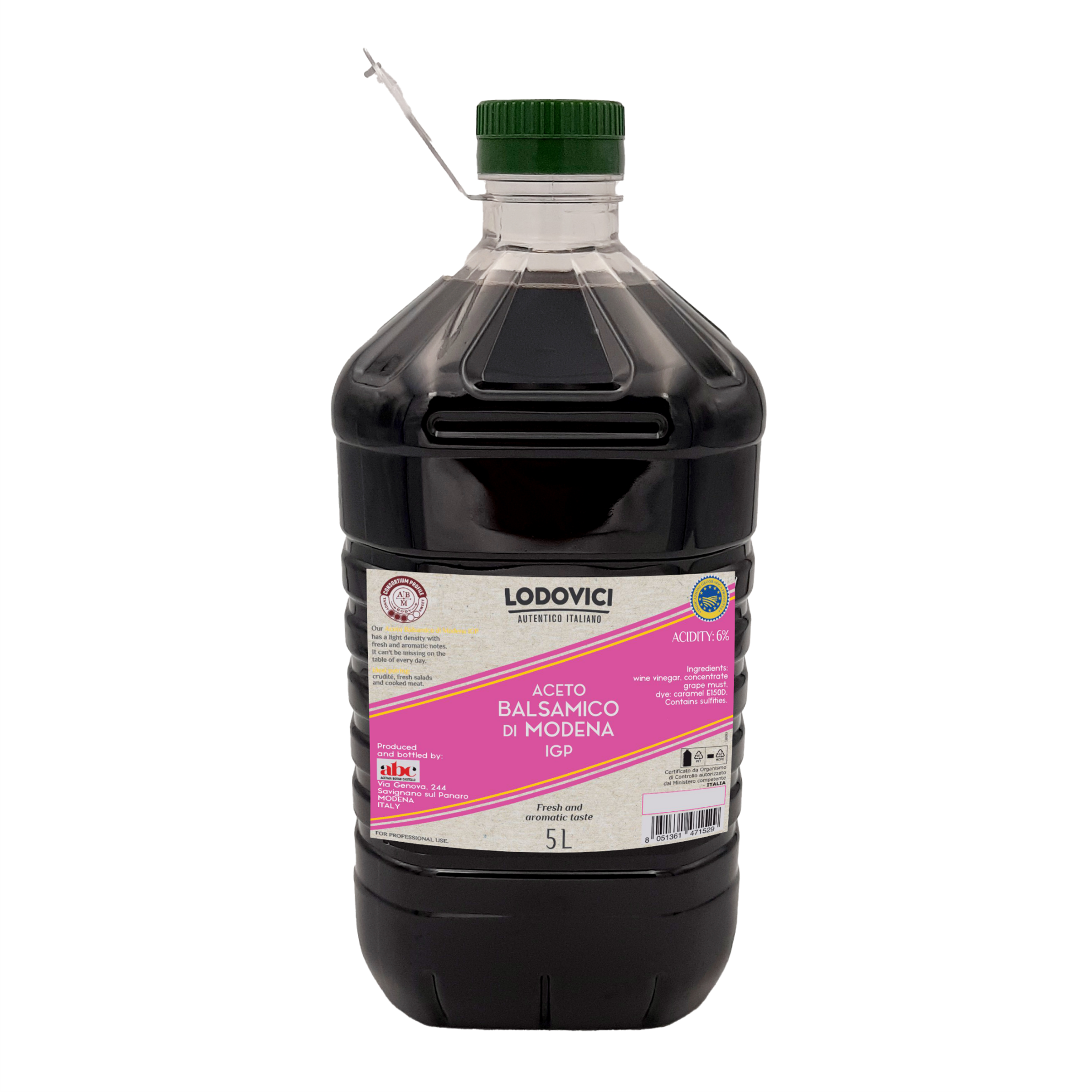 로도비치 대용량 IGP 모데나 발사믹식초 5L, 1개 - 상품 이미지