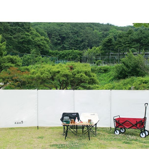 5면 캠핑 윈드스크린 접이식 캠핑 바람막이 휴대용 차박 가림막 방풍 - 상품 이미지
