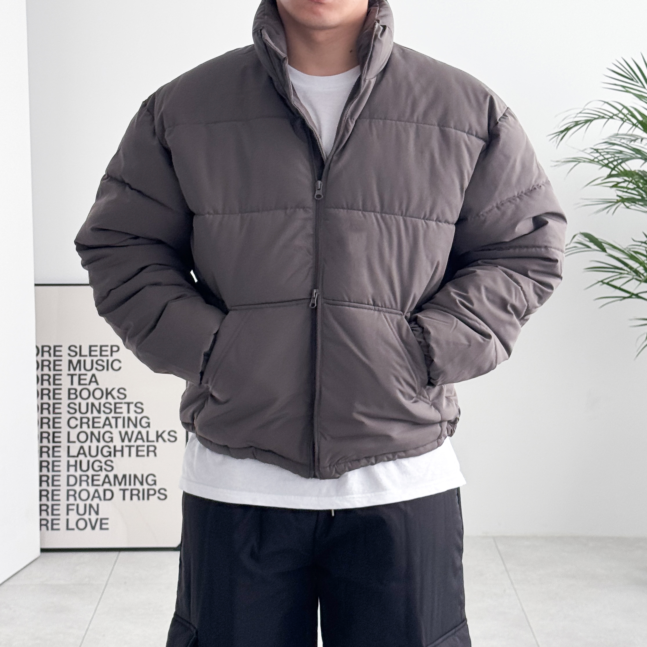 남자숏패딩 웰론패딩 푸파 - 상세 이미지 5