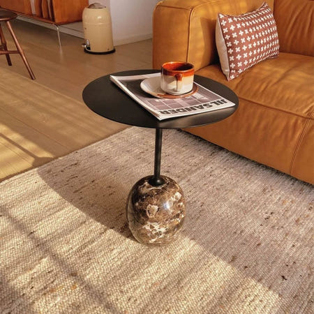 앤트레디션 라토 사이드테이블 대리석 협탁 커피 침실