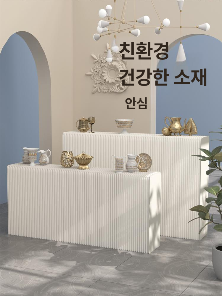 종이 진열대 선반 디스플레이 전시 매대 4m - 상세 이미지 2