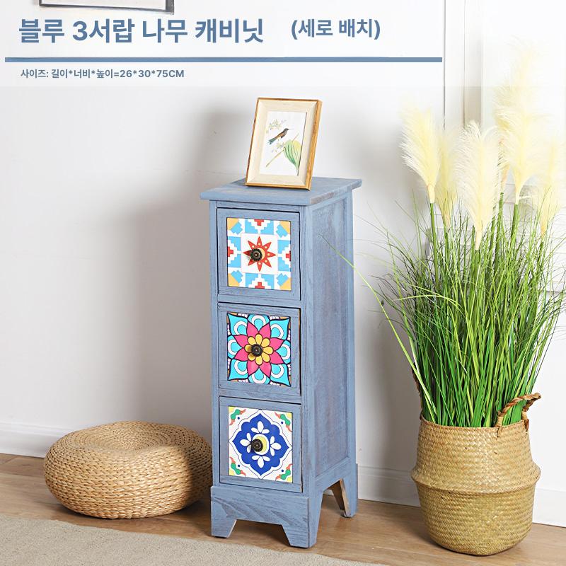 나비장 엔틱 수납장 빈티지 고가구 거실 전통 장식장 - 상세 이미지 4