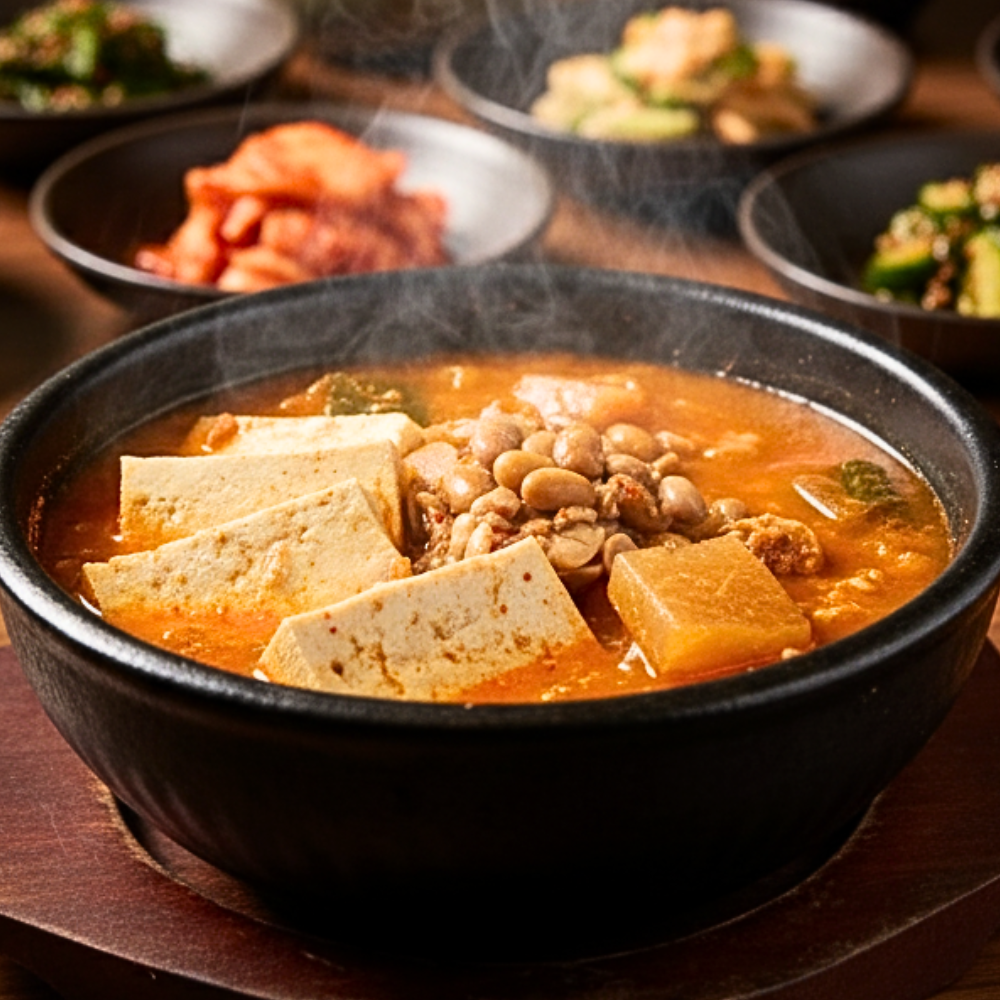청국장 찌개 밀키트 간편식 요리 국물 음식 가정 집밥 캠핑 300g, 5개 - 상품 이미지