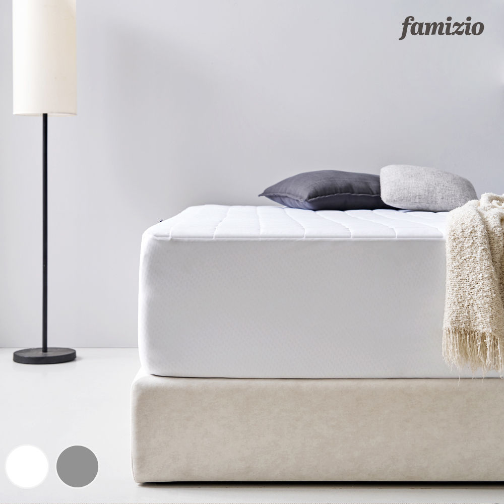 파미지오 진드기방지 누빔 방수 매트리스커버 4sizes