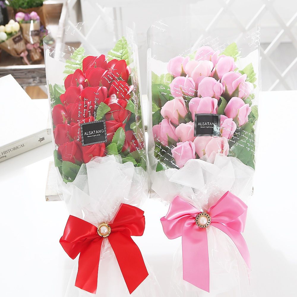 스페셜데이 장미꽃다발 15송이 1EA - 메인 이미지