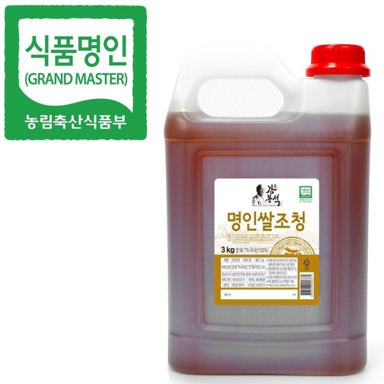 강봉석조청 명인 쌀조청 3KG - 메인 이미지
