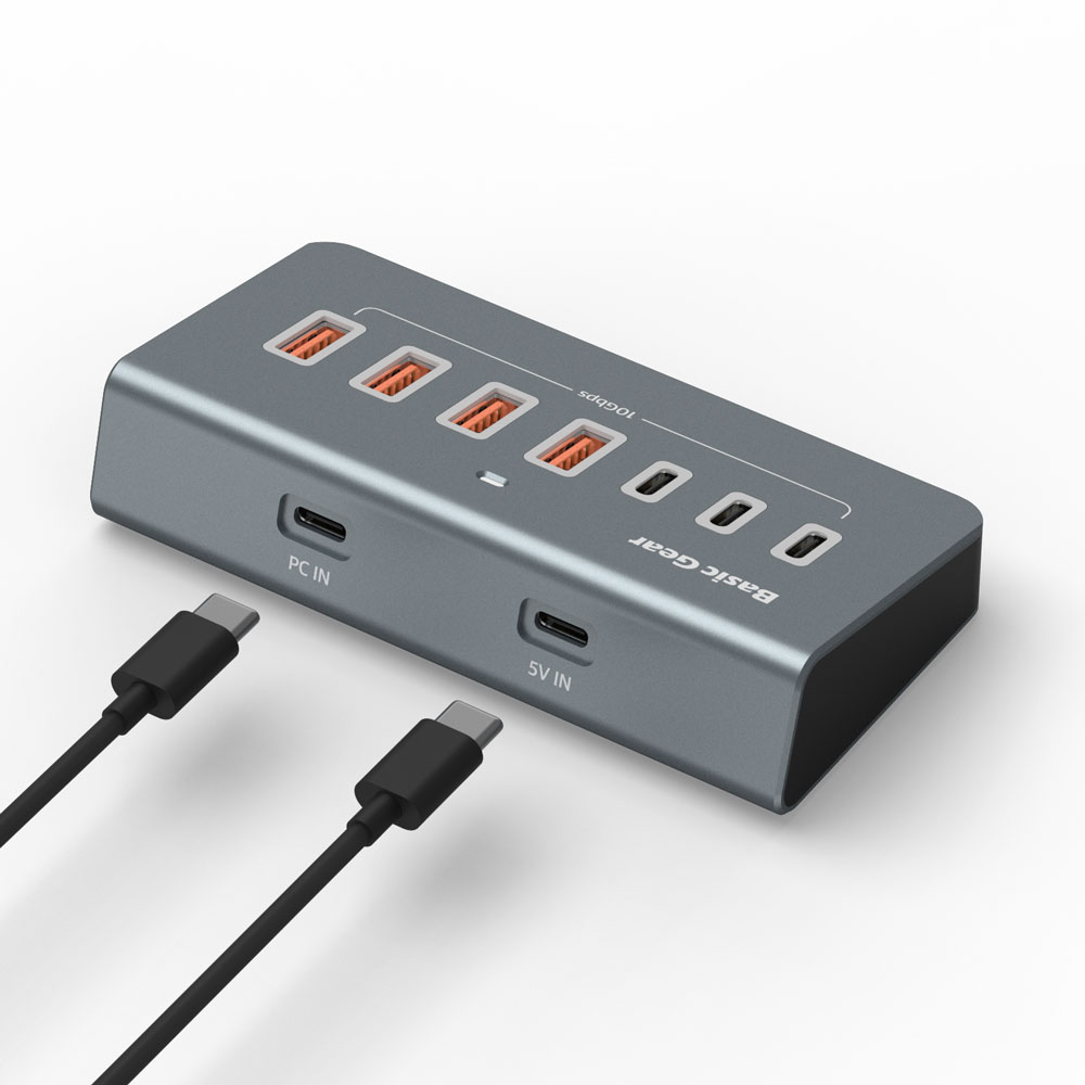 USB 3.2 C타입 7in1 버티컬 멀티 허브 이미지 2