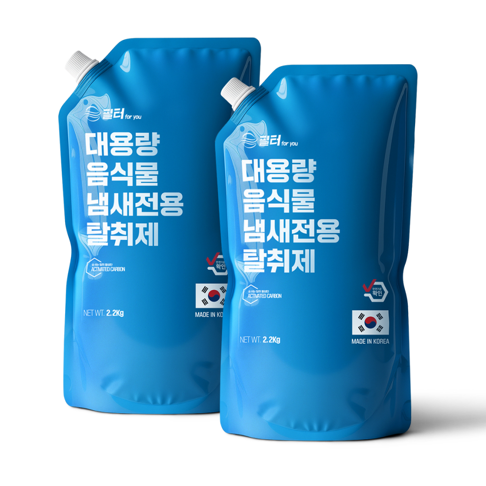 [호환] 미닉스 더 플렌더 음식물처리기 필터포유 대용량 활성탄 리필용 악취제거 고품질 탈취