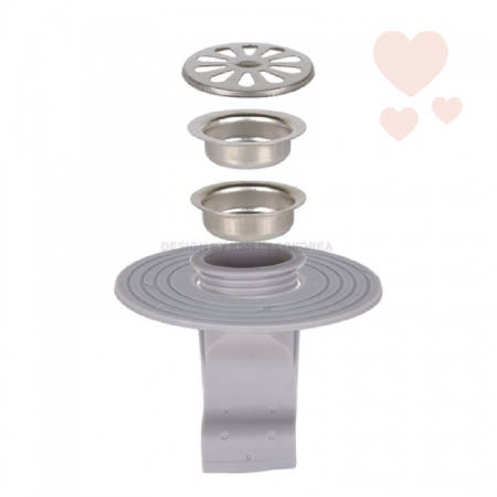 냄새차단 실리콘트랩 40mm 95mm 욕실 베란다 화장실 바닥 오수 하수구