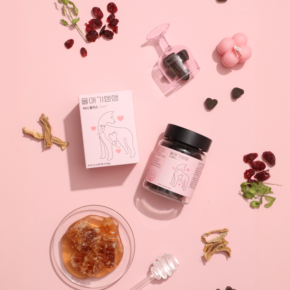 디어랩스 강아지 영양제 쌩쌩세트(울애기쌩쌩+이너플러스) 240g, 1개 이미지 3