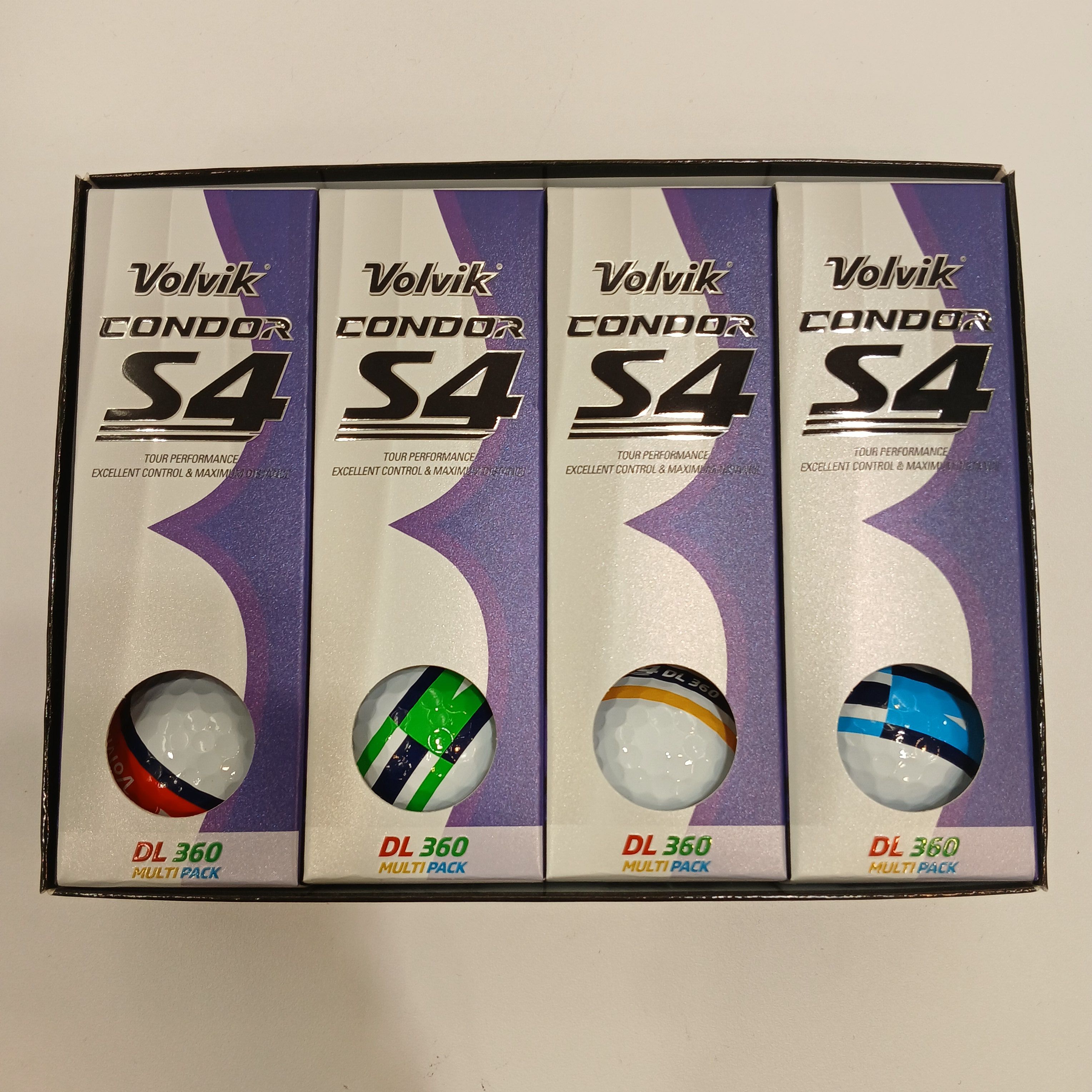 볼빅 골프공 3피스 12구 CONDOR S4 D.L 360 경량 화이트 골프공선물 고반발 비거리 VZAZPC02 - 상세 이미지 4