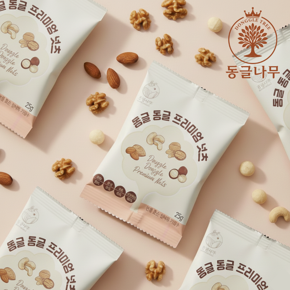동글나무 갓 구운 하루견과 25g 견과류 선물세트 임산부 하루견과류 이미지 4