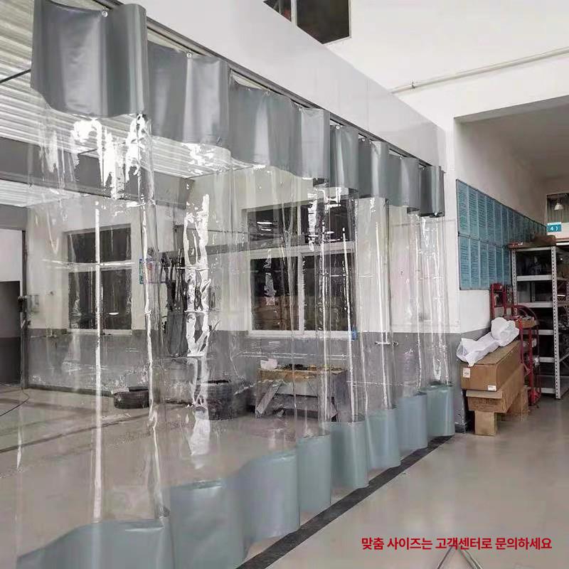 PVC 세차장 커텐 창고 우레탄 방풍 산업용 냉동 - 상세 이미지 3