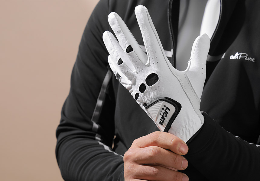 [4장] 리카타 포스그립 프리미엄 반양피 논슬립 골프장갑