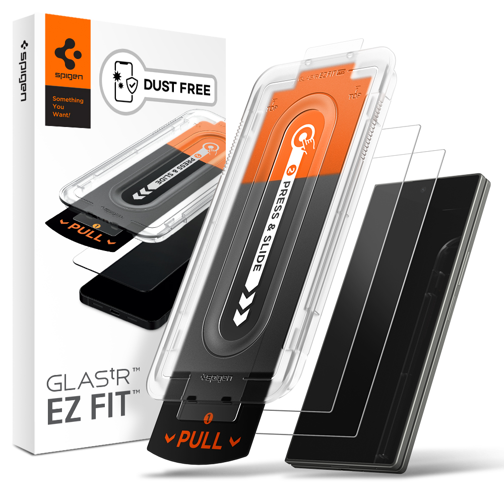 먼지 없는 슈피겐 갤럭시 저반사 AR 강화유리 액정필름 글라스tR 이지핏 AR 갤럭시Z 폴드7, 2매입