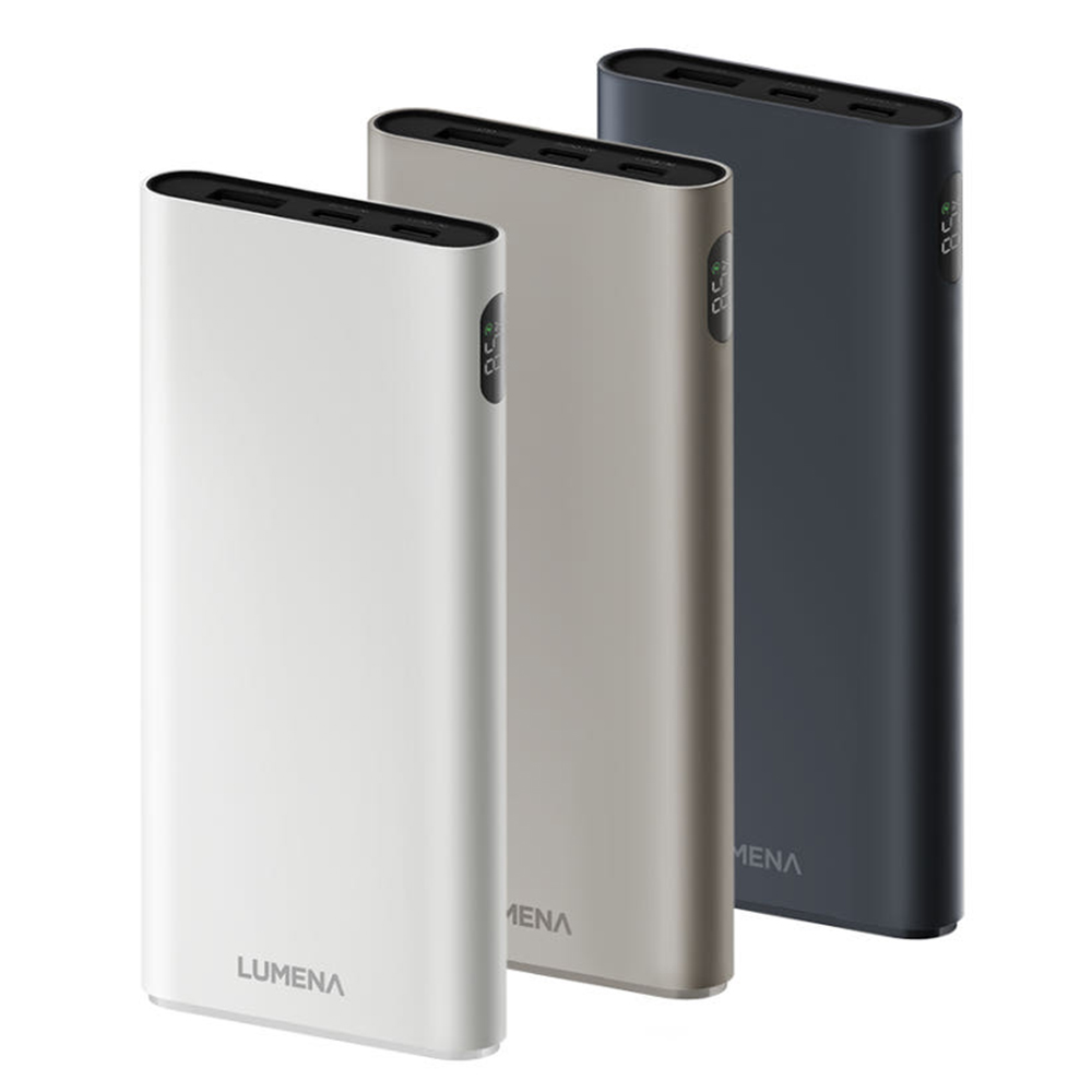루메나 보조배터리 PQ10 고속 급속 충전 대용량 10000mah 루나화이트 - 상세 이미지 2