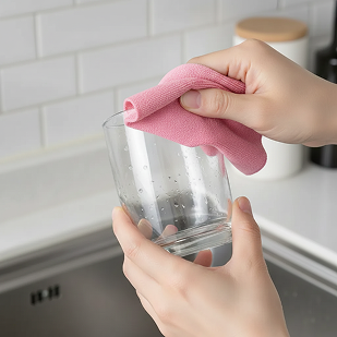 대용량 일회용수세미 핑크 350매 다회용 일회용