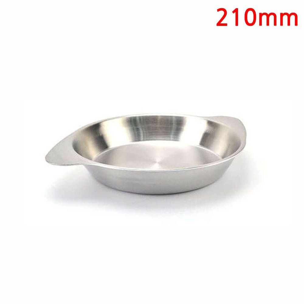 일체형 스텐 빠에야냄비 인덕션겸용 210mm - 메인 이미지