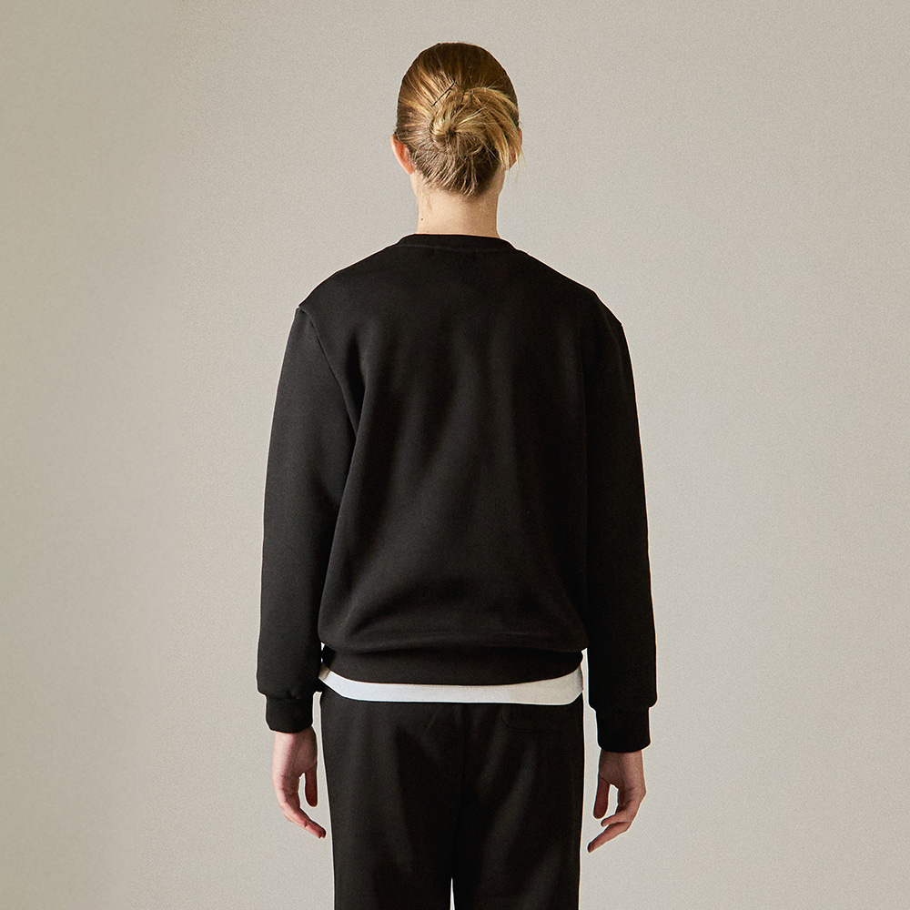 기모 레귤러핏 맨투맨 티셔츠