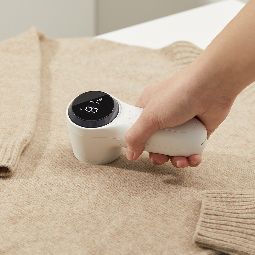 멜리언스 세탁소용 충전식 보풀제거기 프로 가정용 6중날 니트 카페트 가디건 보푸라기 제거기