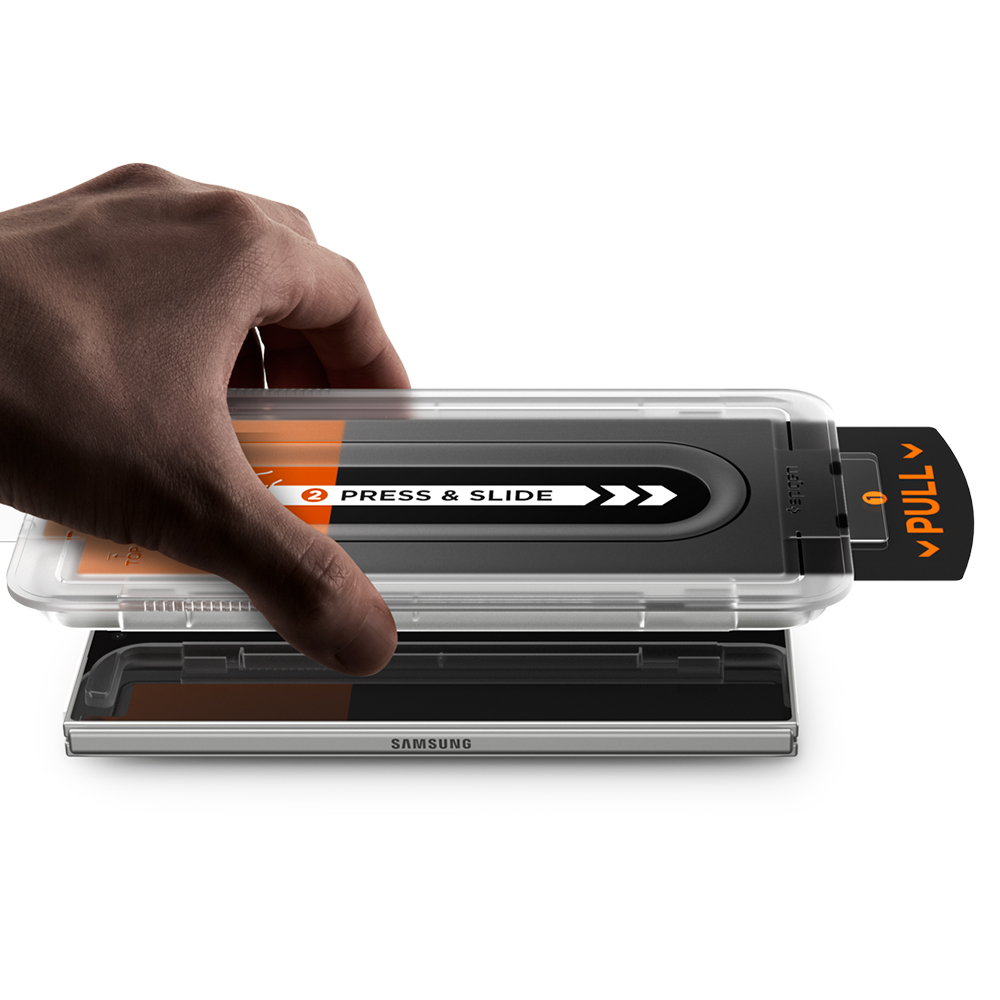 먼지 없는 슈피겐 갤럭시 저반사 AR 강화유리 액정필름 글라스tR 이지핏 AR 갤럭시Z 폴드7, 2매입