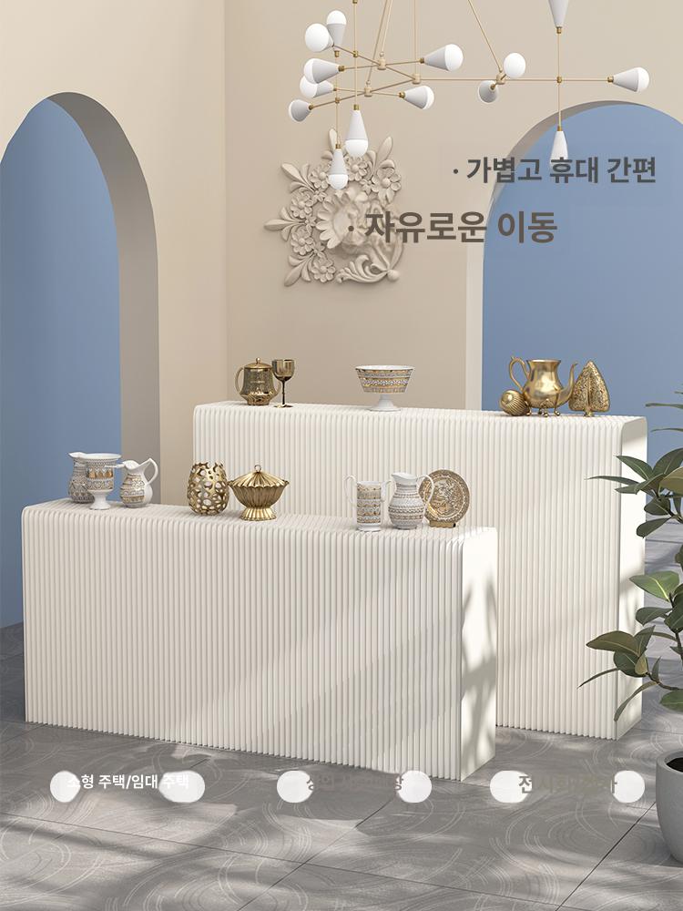 종이 진열대 선반 디스플레이 전시 매대 4m - 상세 이미지 5
